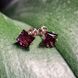 Сережки з кольоровим камінням 902-1273 №133 вага 1,92 проба 585 902-1273 фото 3